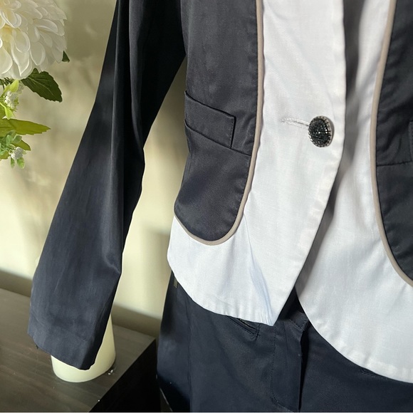 São Paulo slim fit navy suit jacket and pants - Picture 8 of 16